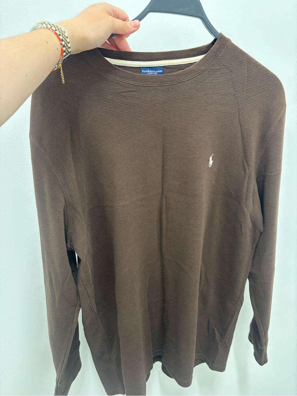 Polo by Ralph Lauren Chocolate Brown Long Sleeve Crewneck